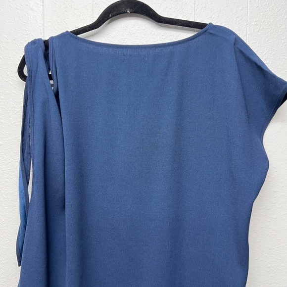 Maette Shoulder Slit Womens Top XL Elegant Polished Workwear Office Feminine - Picture 5 of 9